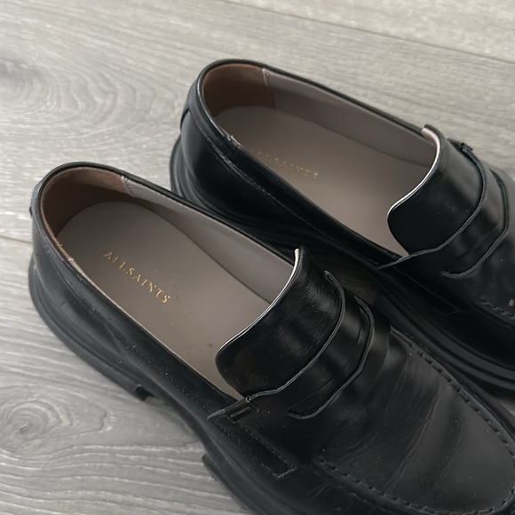 All Saints loafers size 37 - Picture 2 of 4
